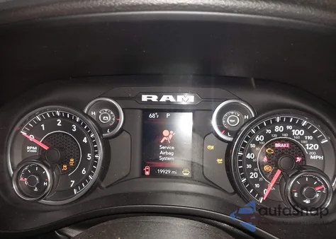 2023 Ram 1500 Big Horn 4X4 5'7 Box from USA, damaged, VIN 1C6RRFFGXPN643299